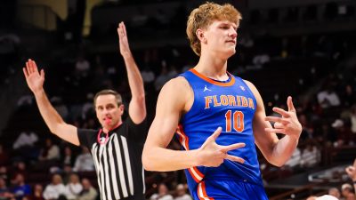 Florida forward Thomas Haugh.