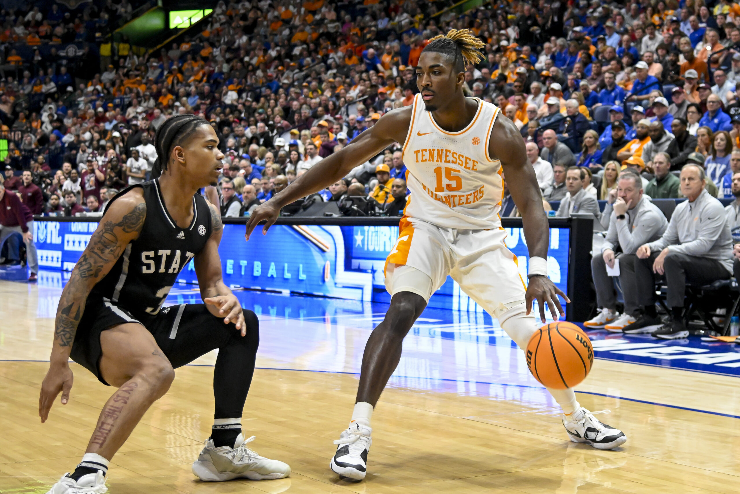 ESPN Analytics predicts the outcome of Mississippi State vs. Tennessee