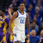Otega Oweh leads Kentucky vs LSU in SEC Tournament.