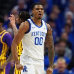 Otega Oweh leads Kentucky vs LSU in SEC Tournament.