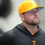 Tennessee baseball coach Josh Elander.