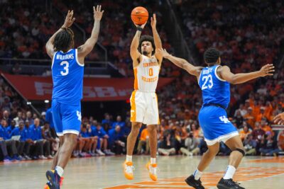 Kentucky outlasted Tennessee in Round 1.