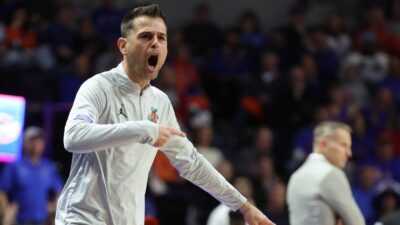 Florida coach Todd Golden.