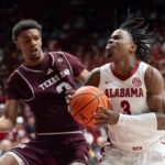 Latrell Wrightsell vs. Texas A&M.