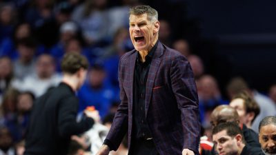 Oklahoma coach Porter Moser.