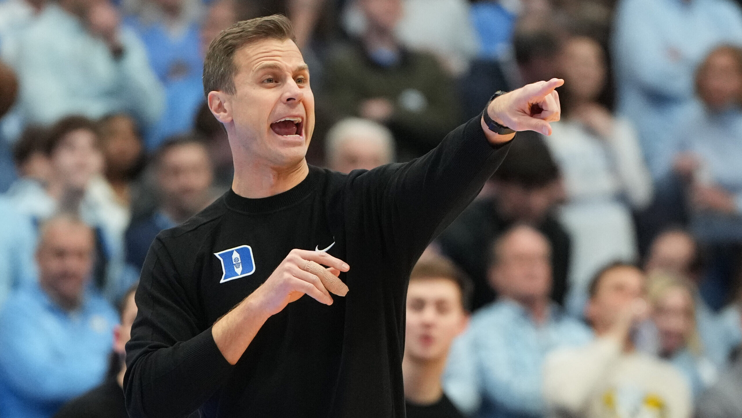 Jon Scheyer says multiple Duke staffers were punched in the face during UNC court storming