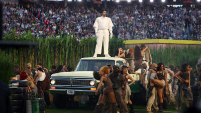 Bad Bunny Super Bowl halftime show.