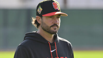 Giants manager Tony Vitello.