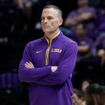 LSU head coach Matt McMahon.