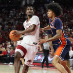 Arkansas basketball vs. Auburn.
