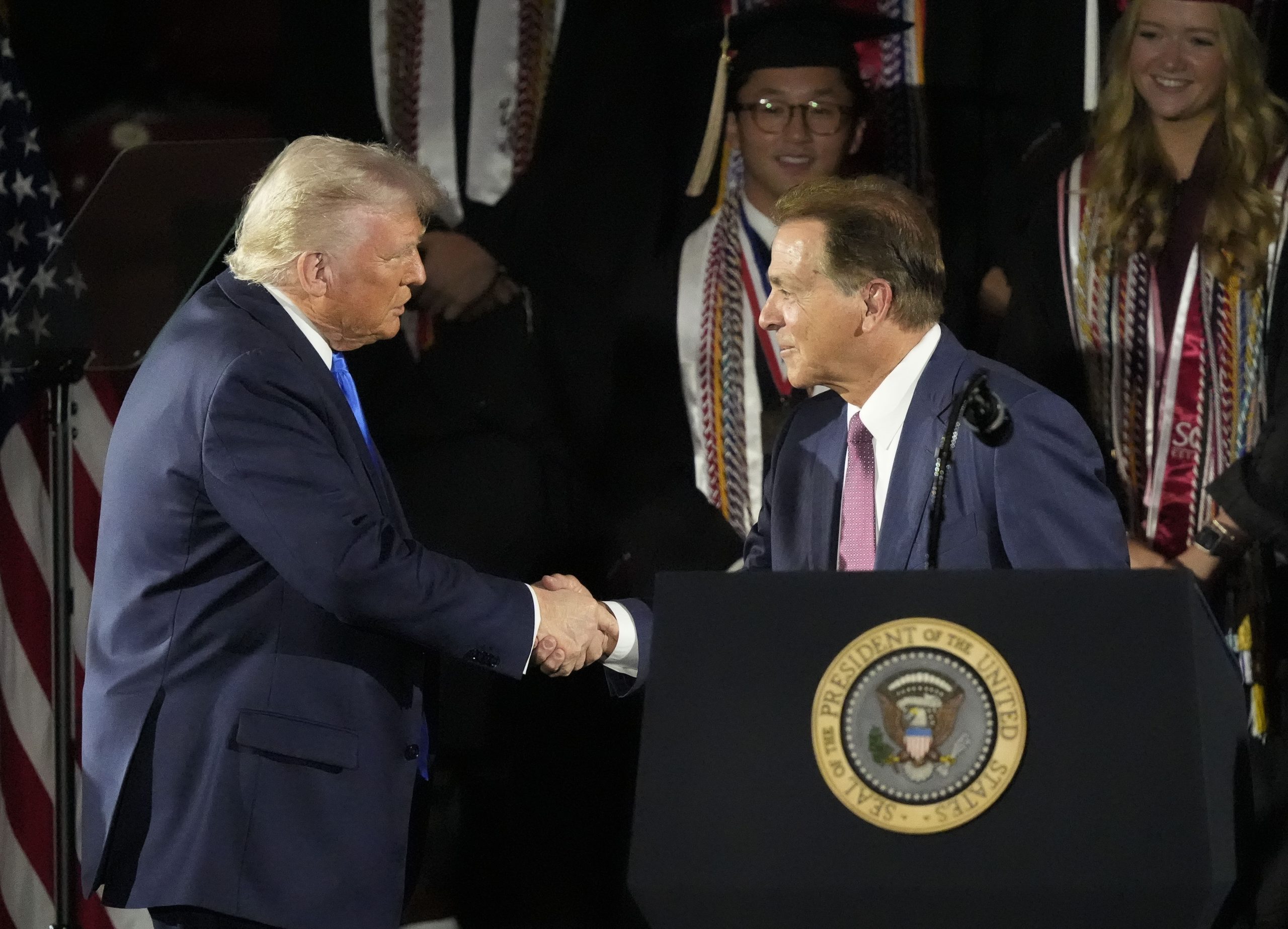 Donald Trump holds college sports roundtable, plans new executive order