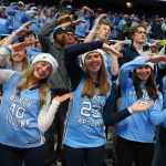 North Carolina basketball fans.