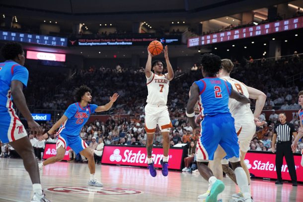 Ole Miss takes on Texas in the opening round of the SEC Tournament.