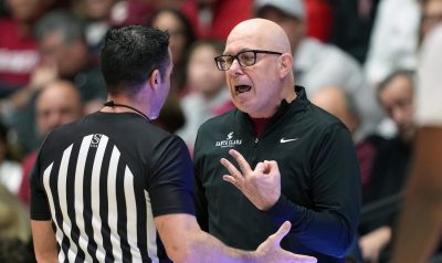 Santa Clara coach Herb Sendek.