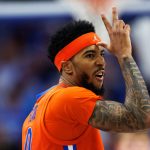 Florida's Boogie Fland shown during Kentucky game.