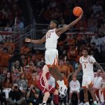 Tramon Mark (12) catches a pass during the second half against the Oklahoma Sooners