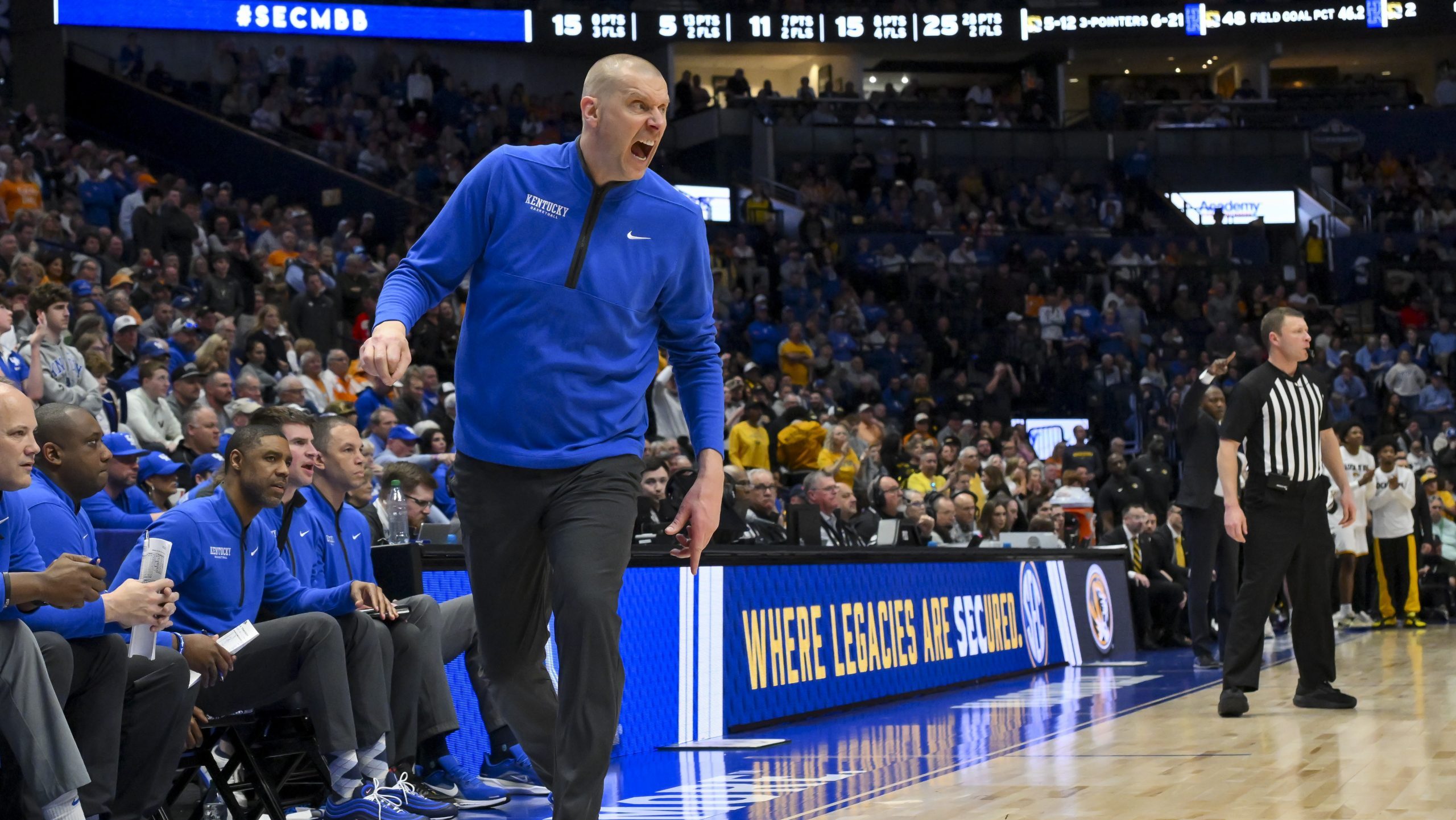 Mark Pope explains why Kentucky didn&rsquo;t panic after Mizzou erased lead