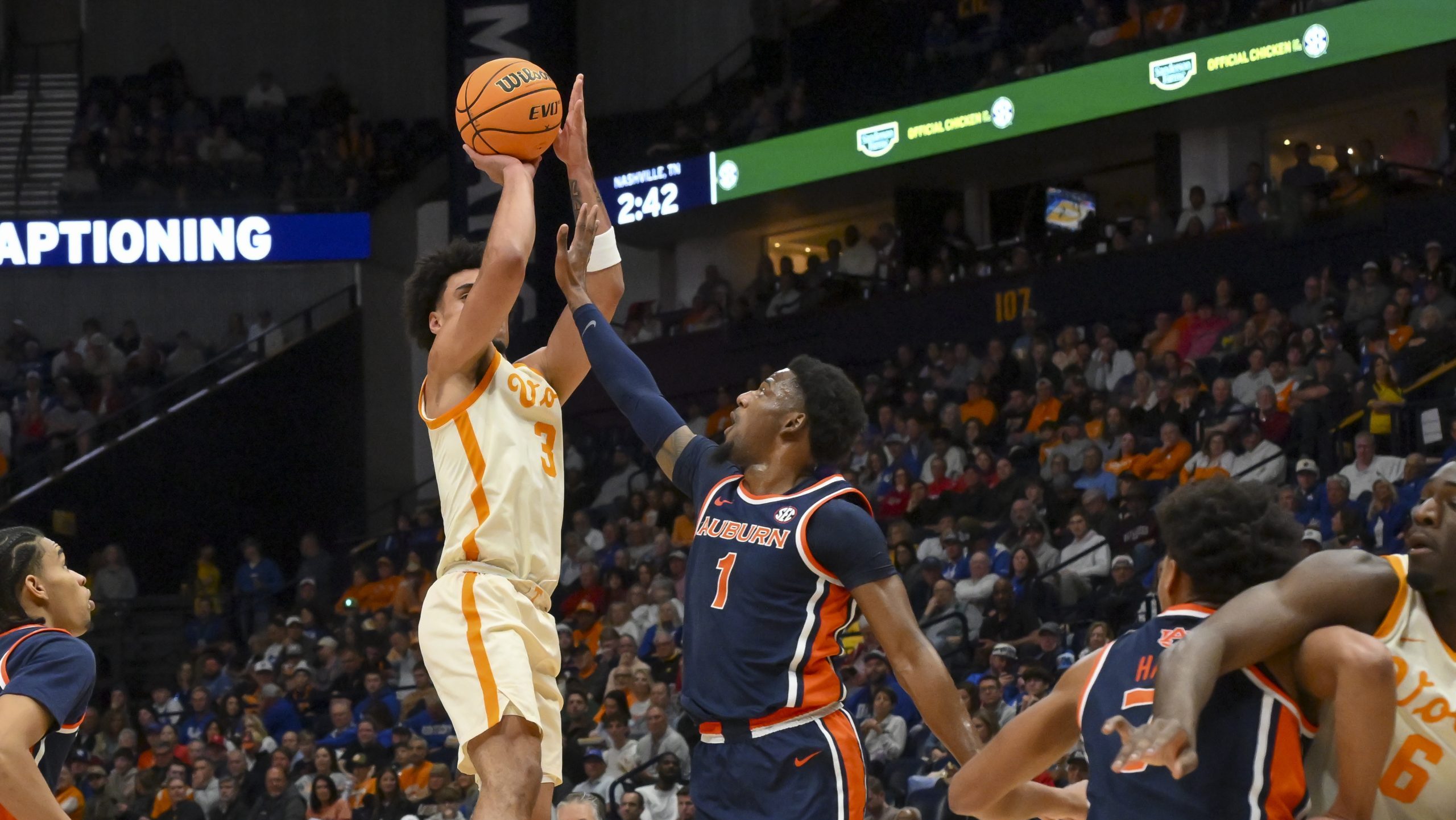 Tennessee tops Auburn, advances to SEC Tournament quarterfinals - Saturday  Down South