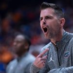 Florida basketball coach Todd Golden.