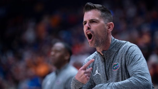 Florida basketball coach Todd Golden.
