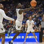 Duke Miles shoots the ball against Tennessee.