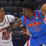 AJ Storr plays against Alabama.