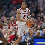 Darius Acuff Jr. plays in the SEC Tournament.