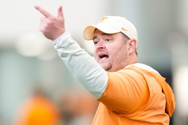 Tennessee coach Josh Heupel.
