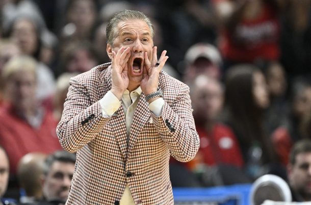Arkansas coach John Calipari is back in the Sweet 16.
