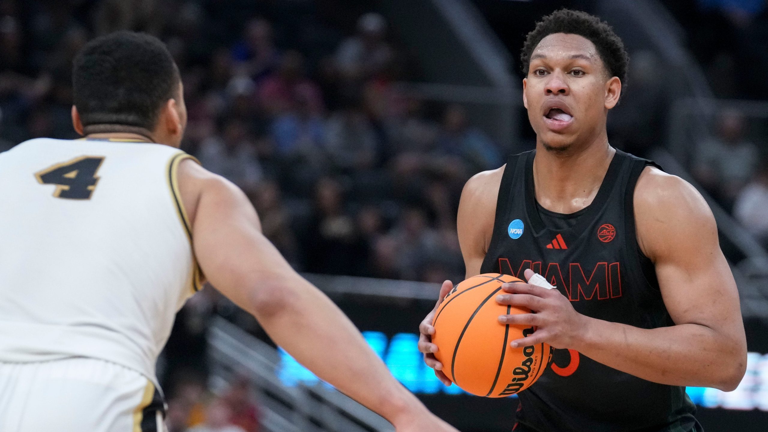 Miami basketball player goes viral for visiting concession stand in uniform after NCAA Tournament game