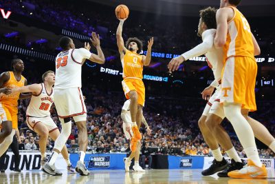 Ja'Kobi Gillespie, Vols vs. Virginia.