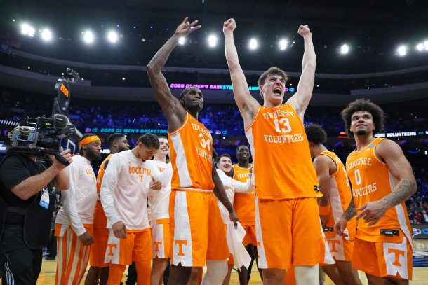 Tennessee is back in the Sweet 16 to face Iowa State.
