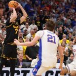 Alvaro Folgueiras hits a shot.