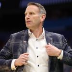 Alabama basketball coach Nate Oats.