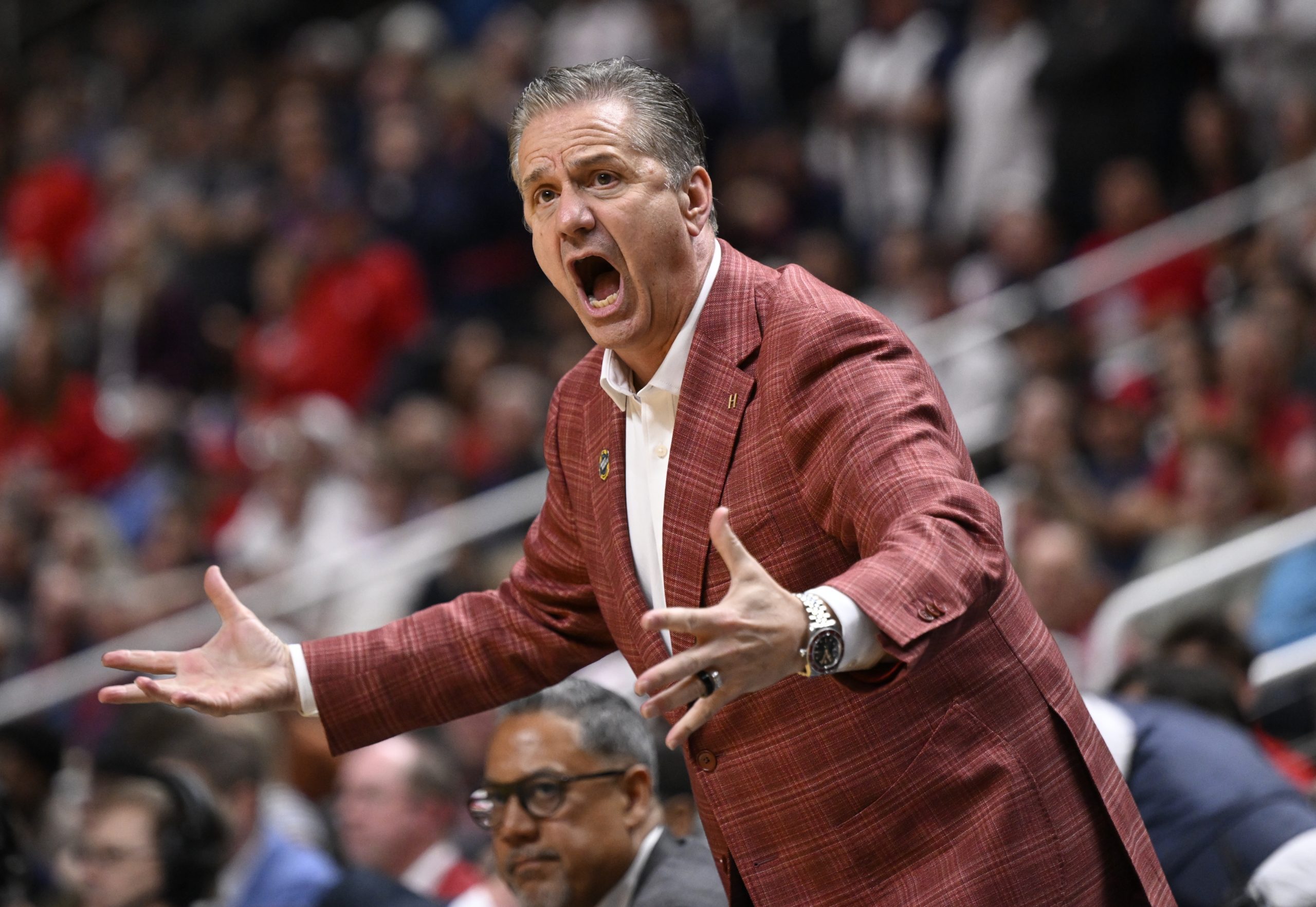 John Calipari after Arkansas gave up 109 points to Arizona: &lsquo;That was a hard one&rsquo;