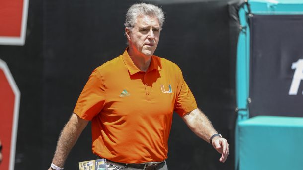 Miami athletic director Dan Radakovich.