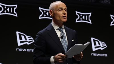 Big 12 commissioner Brett Yormark.