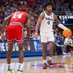 PJ Haggerty playing in a Kansas State game.