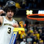 Michigan guard Elliot Cadeau.