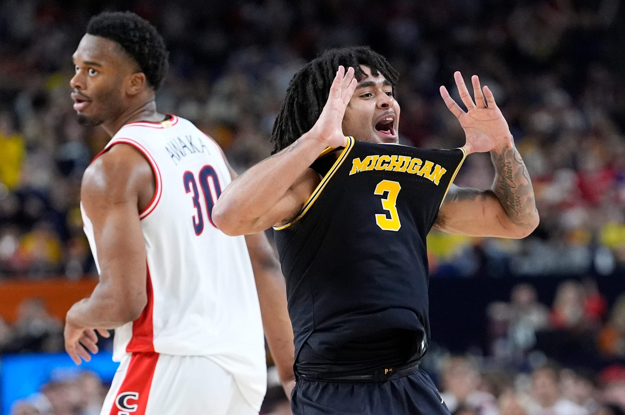 Prediction markets reveal latest odds for Michigan vs. UConn national championship game