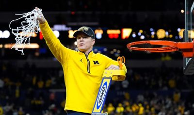 Michigan coach Dusty May.