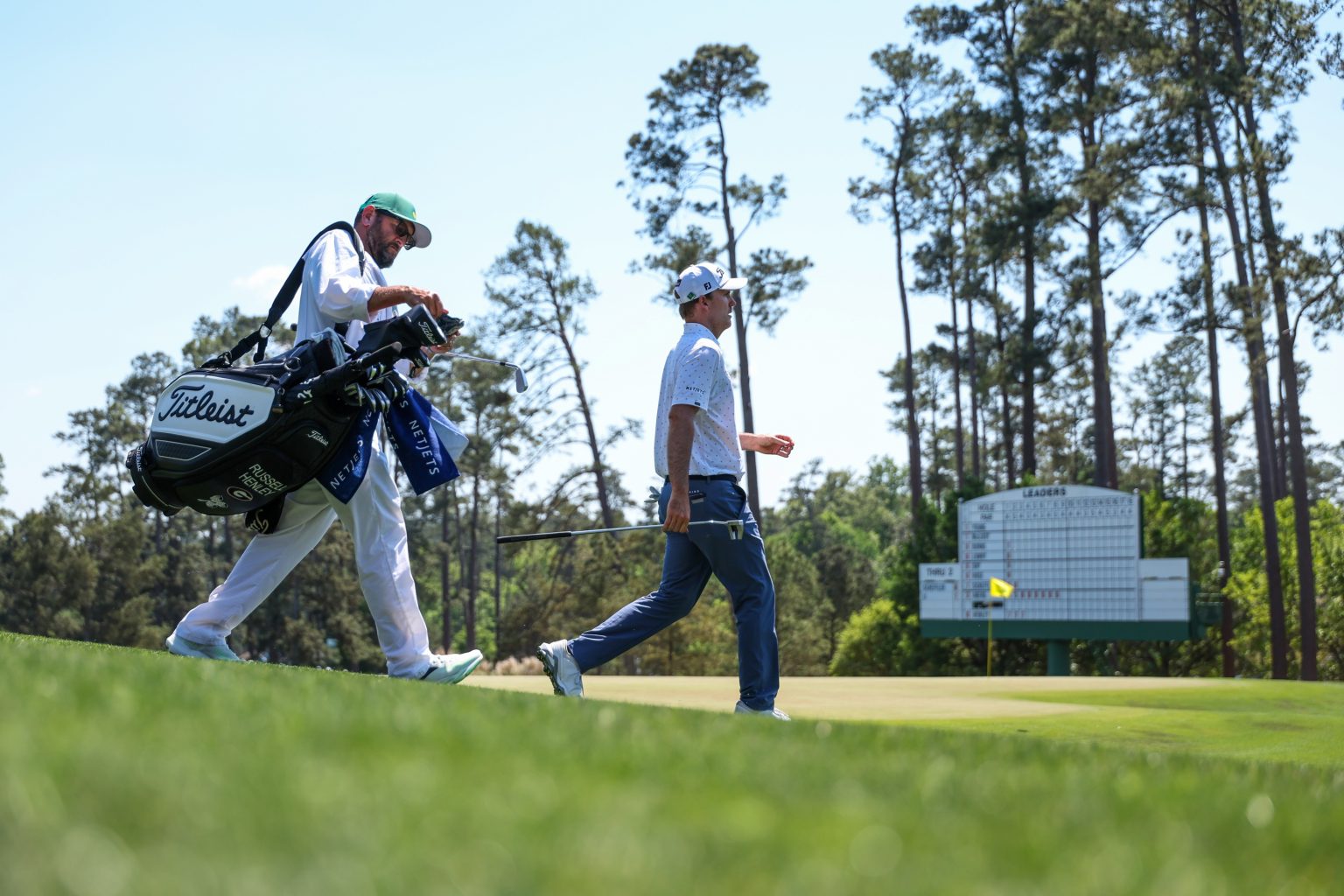 Former Georgia golfer Russell Henley making run at Green Jacket with hot start to final round