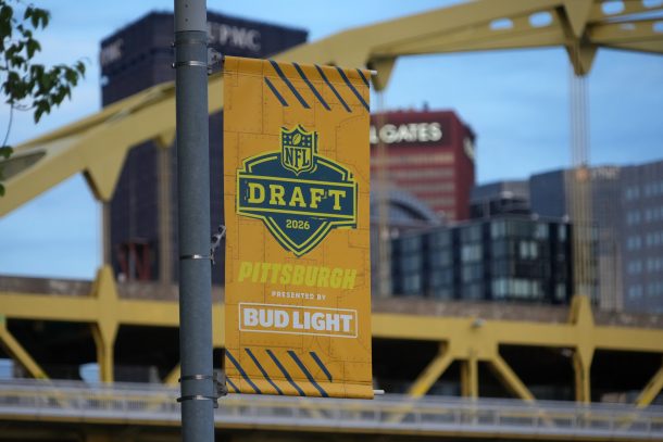 NFL Draft logo.