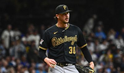Pittsburgh Pirates ace Paul Skenes.