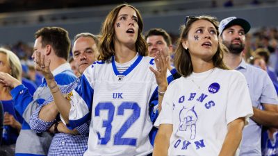 Kentucky football fans.