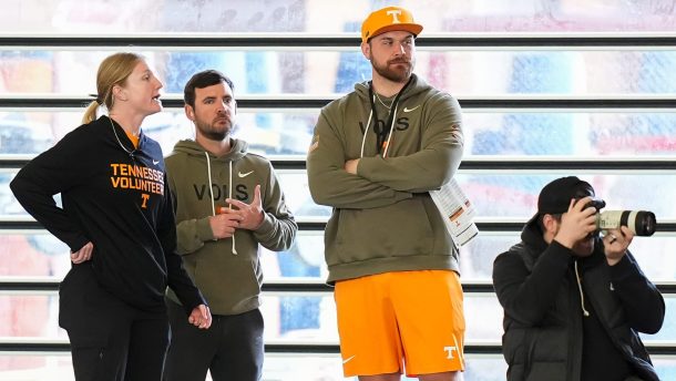 Tennessee strength coach Derek Owings.