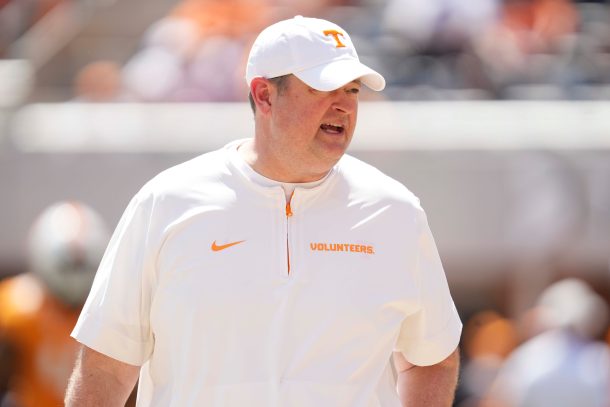 Tennessee coach Josh Heupel.