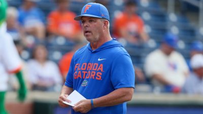 Florida baseball coach Kevin O'Sullivan.