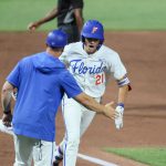 Florida baseball's Caden McDonald.