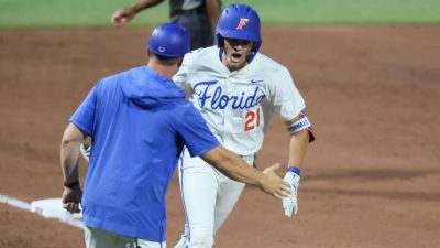 Florida baseball's Caden McDonald.